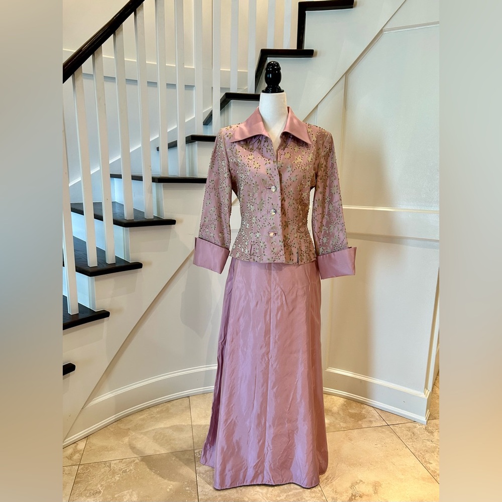 Pink Ballgown Skirt & Jacket